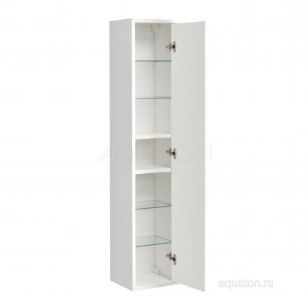 Шкаф - колонна Aquaton Римини белый глянец 1A232703RN010 NEW